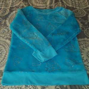 Girls Fleece Emoji  Sweatshirt